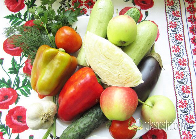 Ассорти из овощей с уксусом на зиму – пальчики оближешь!